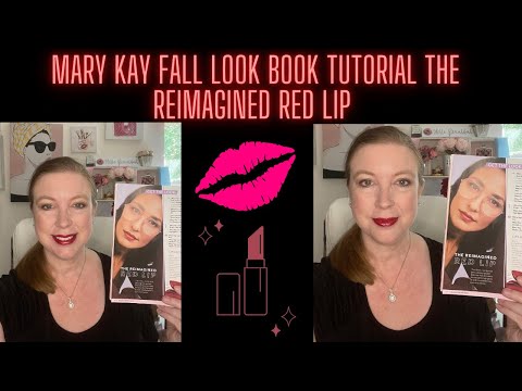 Mary Kay Fall look Book Tutorial || The Reimagined Red Lip