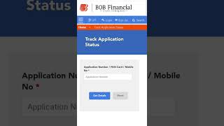 how to track bob credit card application, #short #creditcard #bankofbarodacreditcard