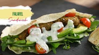 Glorys Falafel Sandwich