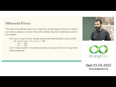 "Demystifying Privacy Preserving Computing" by Tejas Chopra (Strange Loop 2022)