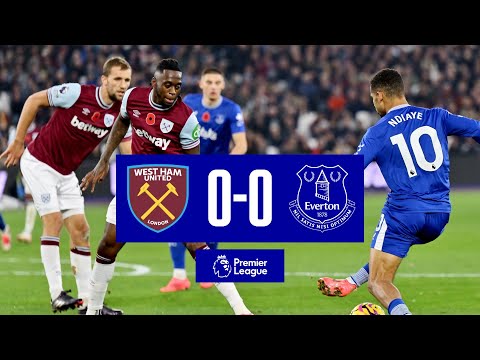 WEST HAM 0-0 EVERTON | Premier League highlights