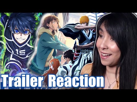 PEAK IS HERE! | FALL 2024 SEASON TRAILER REACTION | BLUE BOX, BLUE LOCK, BLEACH, DAN DA DAN