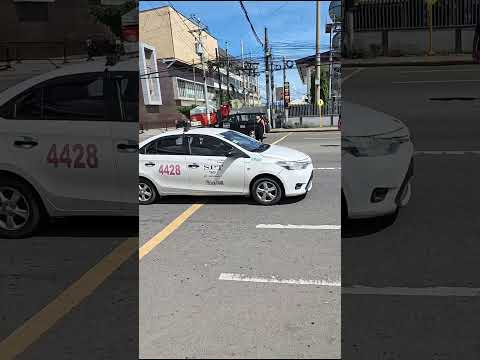 在菲律賓過馬路要非常注意安全｜Be very careful when crossing the road in the Philippines