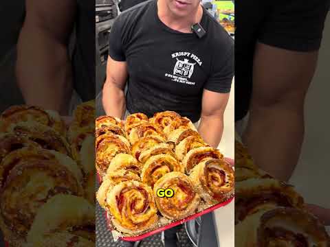 The viral KRISPY PIZZA pinwheels! 🍕💯