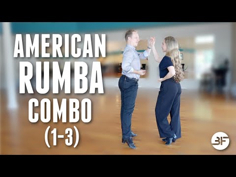 American Rumba Beginner Combination | Rumba Beginner Steps (1-3)