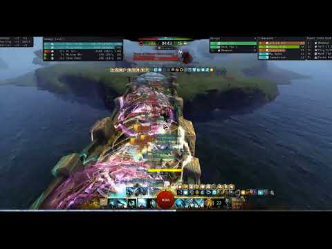 GW2 WvW spear Dragonhunter DPS run with [eA]