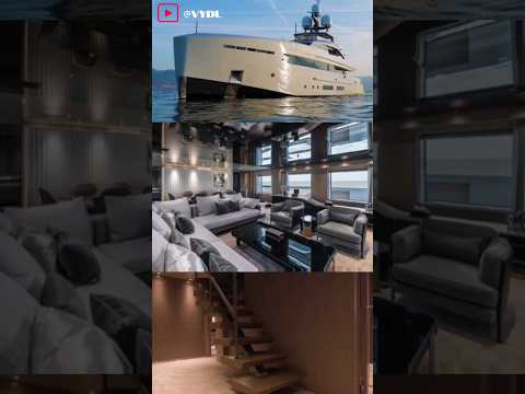 This $75M Super Yacht is Amazing! #yacht #billionaire #luxury #4k #fyp #short #shorts #viral