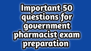 rrb pharmacist exam preparation