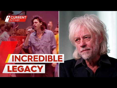 Sir Bob Geldof reveals why new remix of iconic charity hit will be the last | A Current Affair