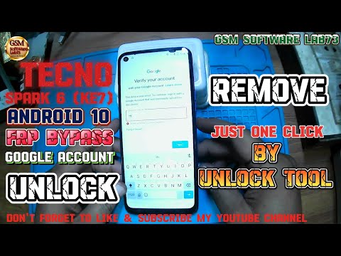 How to FRP bypass Tecno Spark 6 (KE7)|Tecno Spark 6 Google Account Unlock By Unlock Tool