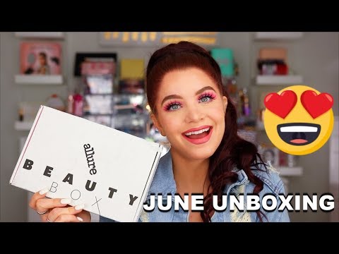 June Allure Beauty Box Unboxing 2019