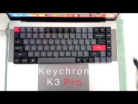 Unboxing keychron k3 pro 开箱 ！！！Mac OS 绝配的机械键盘？？？