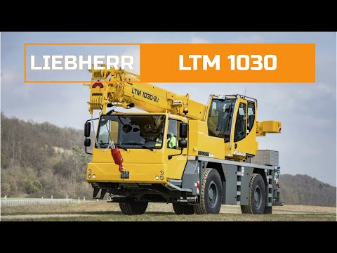 LIEBHERR LTM 1030 - the best-selling mobile crane in the world