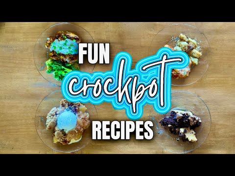 4 FUN Crockpot Recipes | Summer Slow cooker Recipes | No Oven Recipes | MEL COOP