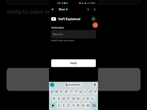 DeFi Explained Blum New Code ✅#blum