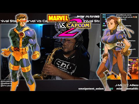 MARVEL VS CAPCOM 2 MINI-MEDLEY ON SAX (River/Carnival Stage)