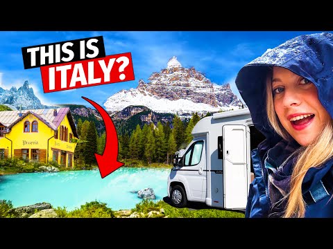 ITALY SHOCKED US | Vanlife in the Dolomites 🗻