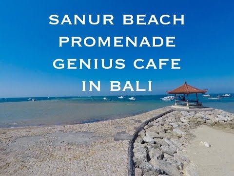 Sanur Beach Promenade GENIUS CAFE in Bali