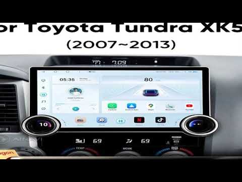 Ainavi Car Radio For Toyota Tundra XK50 Sequoia 2007 2008 2010 2011 2013Wireless Carplay A