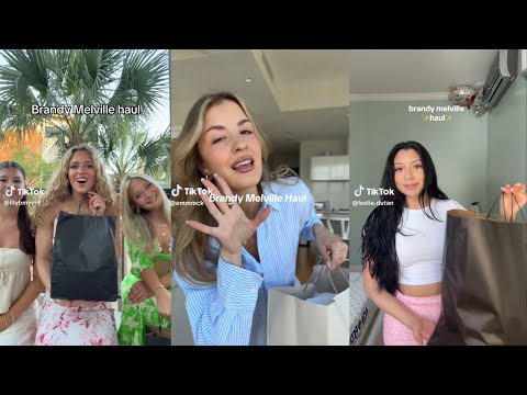 Summer shopping haul - TikTok compilation 🛍️😋