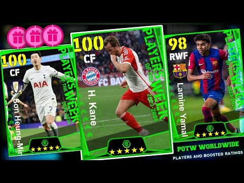 Upcoming Thursday New Potw Worldwide Pack In eFootball 2024 Mobile | Player Max & Boost Rating