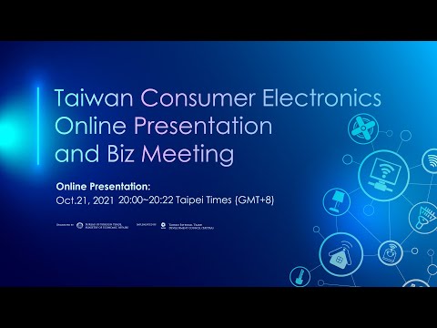 Presentación en línea de productos de Consumo Electrónicos de Taiwán