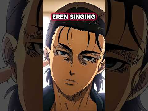 Did you know Attack on Titan Characters Are Great Singers? 🎤🎵 #anime #attackontitan