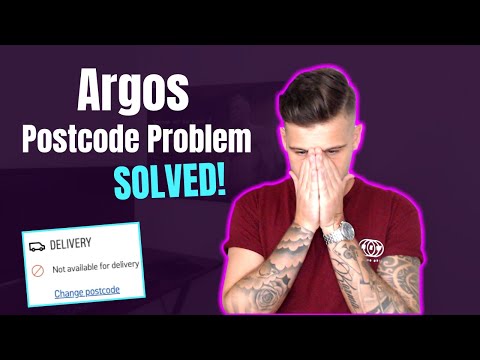 How To Deal With Argos Postcode Problem | Never Cancel An Order Again