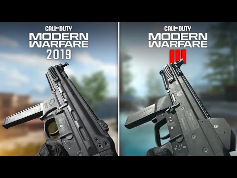 Modern Warfare 3 (2023) vs Modern Warfare (2019) Weapons Comparison