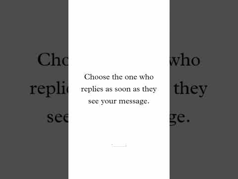 Don't talk to the person who replies after being free, talk to the person who calls or talks to you