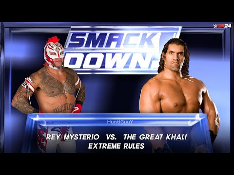 Rey Mysterio vs. The Great Khali: SmackDown | Extreme Rules Match