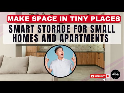 Make Space in Tiny Places: Smart Storage for Small Homes and Apartments_ Life TIPS#4