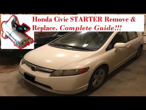 Honda Civic Starter Replacement & Diagnosis