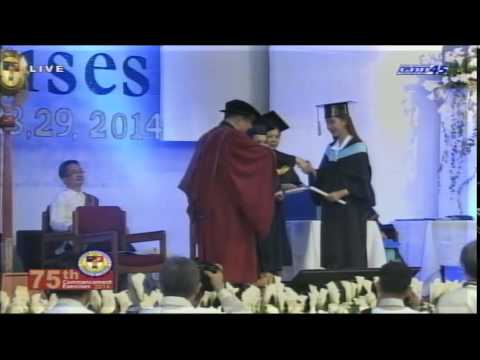 XU Commencement Exercises 2014 (Education, Business and Mgt & Agriculture) Live New!