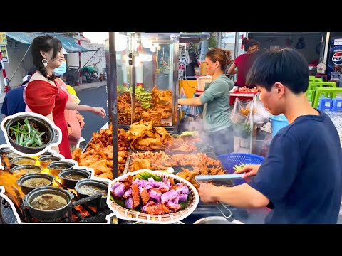 Amazing food! Top 20 delicious street foods loved by locals in Saigon, Vietnam // Try it now!