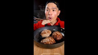 #Shorts｜飯テロハンバーグ Hamburg｜먹방 EATING SHOW ASMR MUKBANG