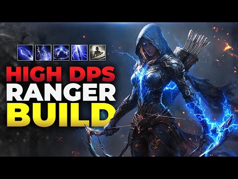 HIGH DPS Lightning Ranger Leveling Build For Path Of Exile 2! (DEADEYE)