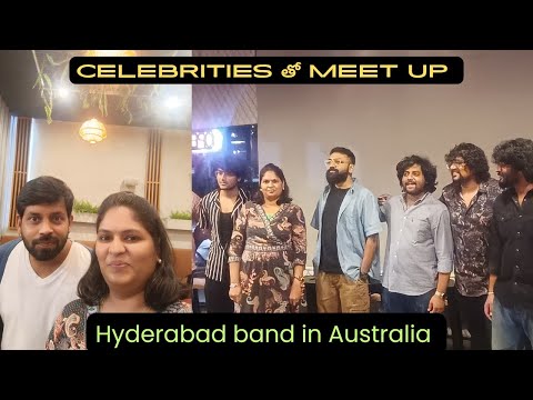 తెలుగు band meetup in Melbourne Australia/నా favourite Rj ని కలిసాను/Bigg boss celebrity #sohel