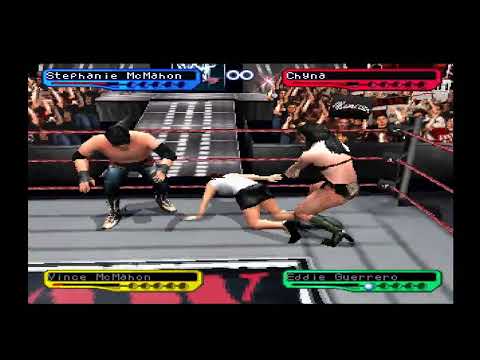 WWF Smackdown 2 Know Your Role - Chyna Vs Stephanie McMahon