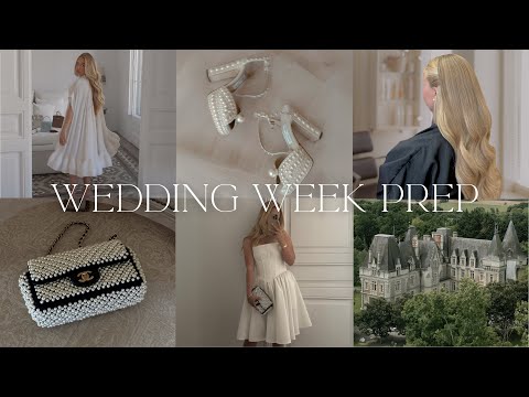 Vlog: Wedding Week Prep! The Dresses, Jewelry, Shoes, Vows, Packing & Last minute to Do’s!