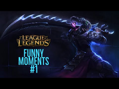 LEAGUE OF LEGENDS FUNNY MOMENTS #1