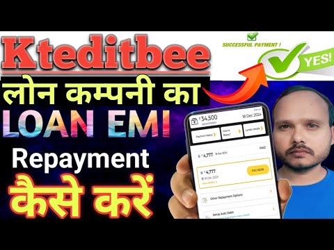 Kreditbee Loan company Loan EMI Repayment Kaise Kare // How to repayment Kreditbee Loan EMI 2025