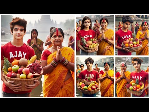 Chhath Puja Ai Photo Editing| Happy Chhath Puja Ai Photo Editing| Chhath Puja Photo Editing