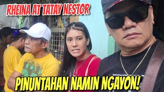 UNA DALAW KAY RHIENA ||KASAMA TATAY NESTOR