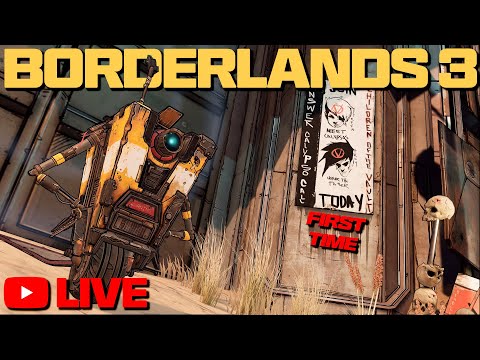 LIVE! Trying Borderlands 3 for the first time before the Borderlands 4 comes out