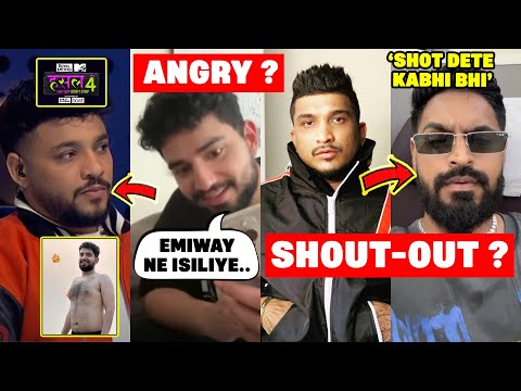 SAMAY RAINA ANGRY ON RAFTAAR🤬❓DIVINE GAVE SHOUT-OUT TO EMIWAY? EMIWAY REPLY TO🥵❗NAEZY GETTING HATE