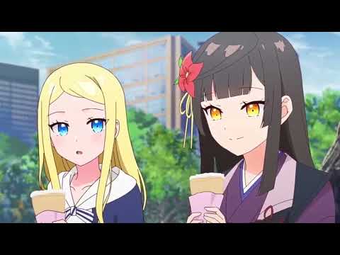 Elsa having fun in other world//Sasaki and Pii-chan Episode 8