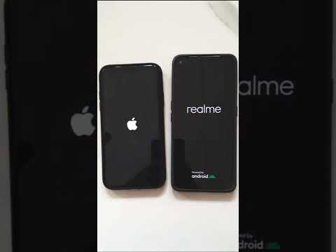 Realme vs iPhone boot test #shorts