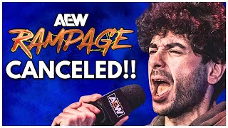 AEW Rampage Officially CANCELED & AEW All In Ticket Sale UPDATE