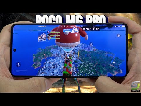 Xiaomi Poco M6 Pro Fortnite Mobile Gameplay 2024 | Helio G99 Ultra